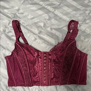 Victoria’s Secret XL Lace Corset Bra Top